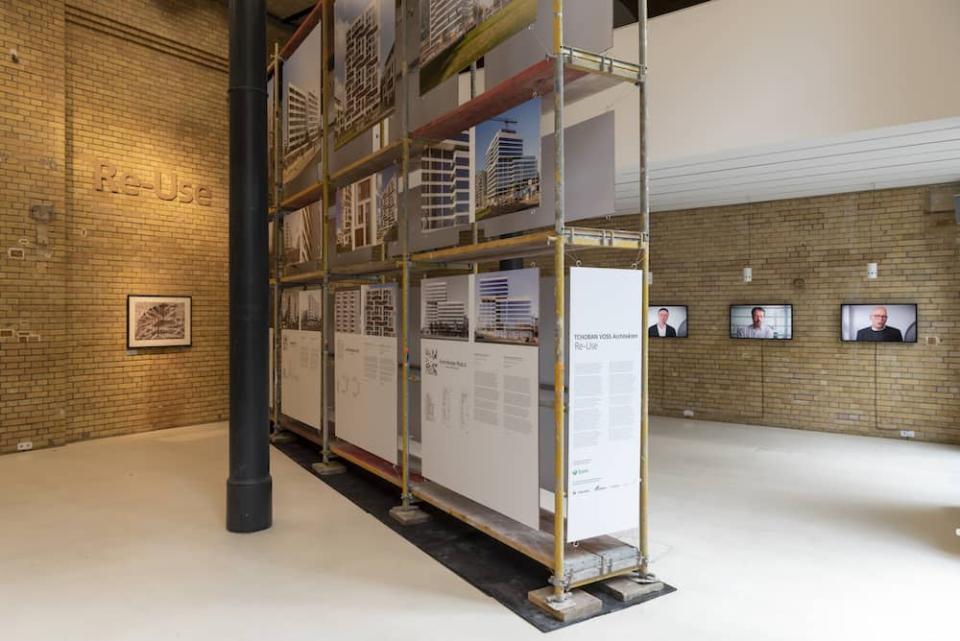 Ausstellung Re-Use, Tchoban-Voss Architekten in der Galerie Aedes. © Aedes/Erik-Jan Ouwerkerk ____