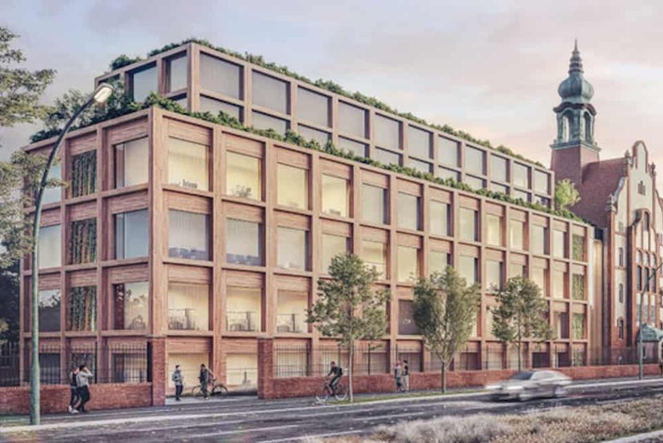 Entwurf von Nickl Architekten: Respekt für die vorhandene Bausubstanz, selbstbewusst in der Gestaltung, so die Jury. © BBR ____