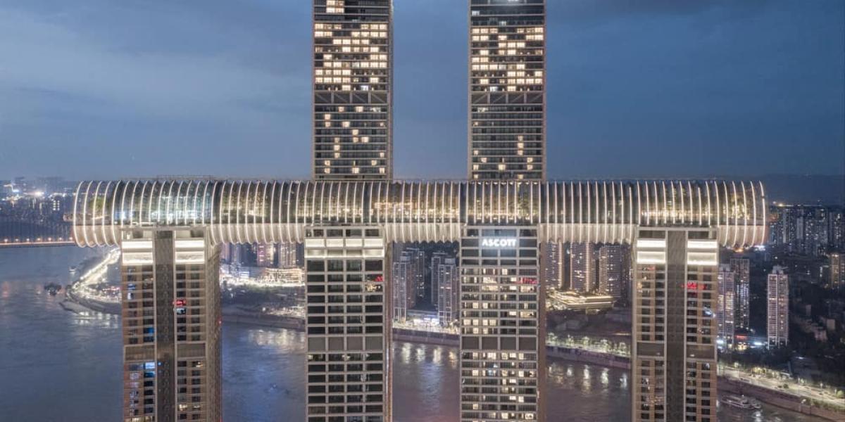 The Cristal in Chongqin in China. Publikumsliebling in der Kategorie Mischnutzung. Foto: v2com