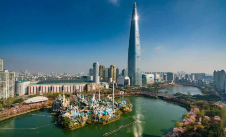 Lotte World Tower in Seoul____