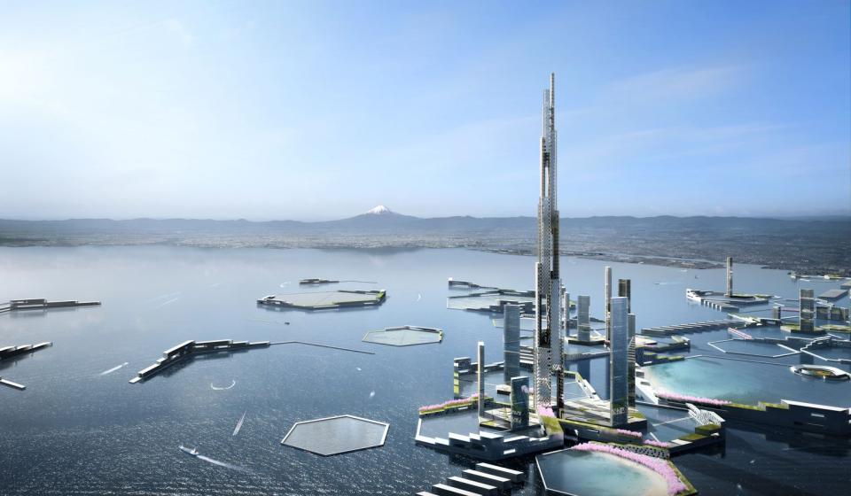 Sky Mile Tower. Foto: Kohn Pedersen Fox Associates PC ____